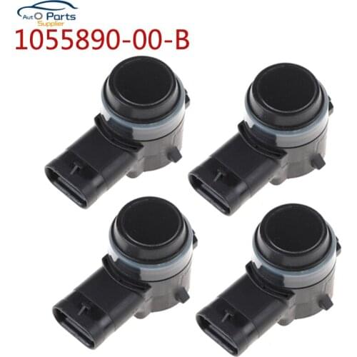 4Pcs 1055890-00-B 105589000B Bumper Parking Sensor For Tesla PDC Sensor Black Color