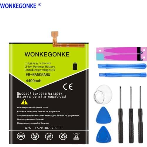 WONKEGONKE EB-BA505ABN EB-BA505ABU For Samsung Galaxy A50 A505F SM-A505F Phone Battery