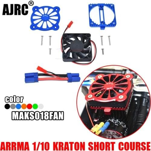 ARRMA 1 10 KRATON 4X4 4S BLX ARA102690 aluminum alloy motor radiator fan