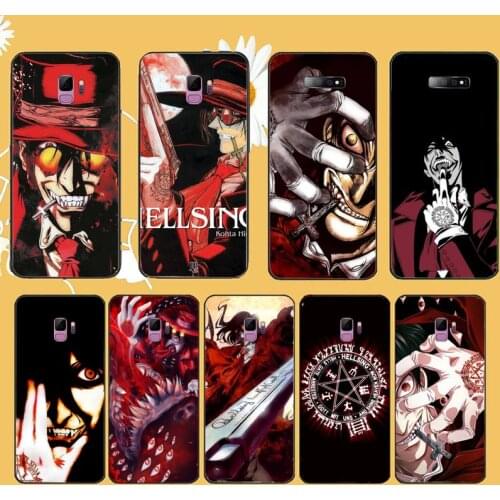 Alucard Hellsing japanese anime manga Phone Case For Samsung galaxy S 9 10 20 A 10 21 30 31 40 50 51 71 s note 20 j 4 2018 plus