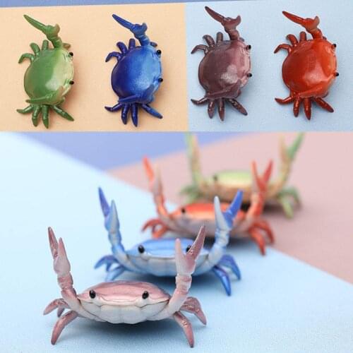 2021 New Japanese Creative Cute Crab Pen Holder Weightlifting Crabs Penholder Bracket Storage Rack Gift Stationery Pencil Holder