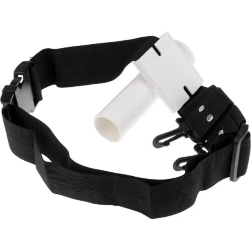 Fishing Rod Pole Holder Holster Adjustable Waist Rod Holder Belt Fishing Rods Part Accessories