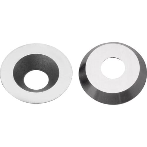 10Pcs 16mm 16x3-30 Degree Round Carbide Insert Cutter 5/8" Diameter For Wood Turning Lathe Tools