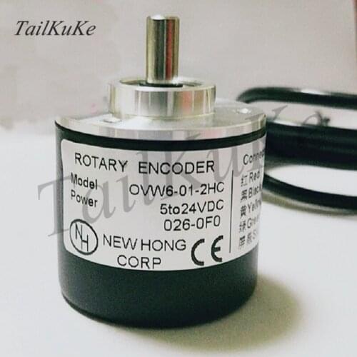 Incremental rotary encoder 1-1024P / R encoder 1/5 / 10P / R differential / NPN output