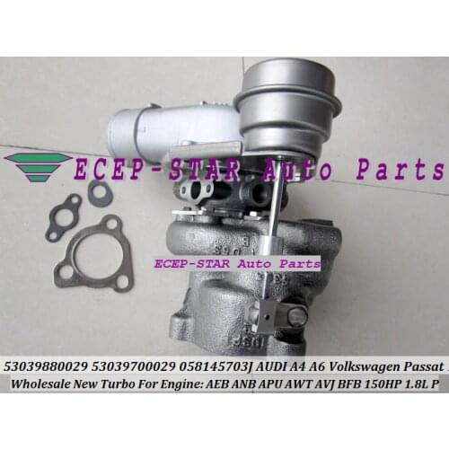 K03 25 53039880025 53039700025 058145703JX 058145703JV 058145703N Turbo For AUDI A4 B6 A6 VW Passat B5 1.8T APU AWT AVJ BFB 1.8L