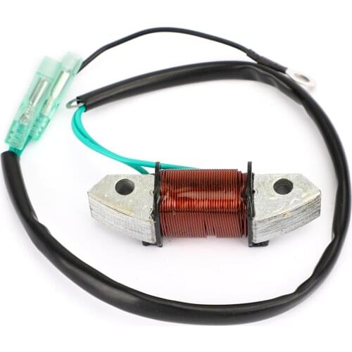 Areyourshop Lighting Charge Coil Assembly Fit for Yamaha 1989 - 2017 2T Outboard 40Hp 40 X EX Magneto 66T-85533-00-00 Motor