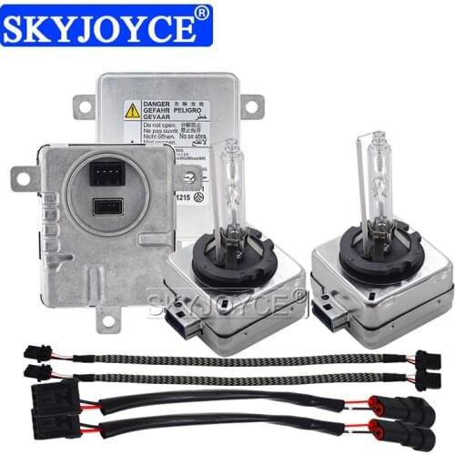 SKYJOYCE OEM 66548 D8S Xenon Headlight Kit 55W D8S HID Bulb Light 6000K 4300K 8000K 5000K With Canbus D8S HID Ballast For Audi