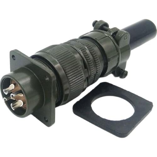 Straight plug MS3102 3108A 18-10S 4 pin aviation connector for encoder plug servo motor connector