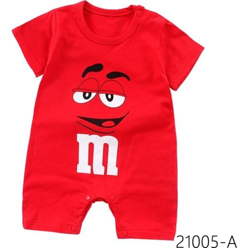 2021 Cheap cotton Baby romper Short Sleeve baby clothing One Piece Summer Unisex Baby Clothes girl and boy jumpsuits Giraffe