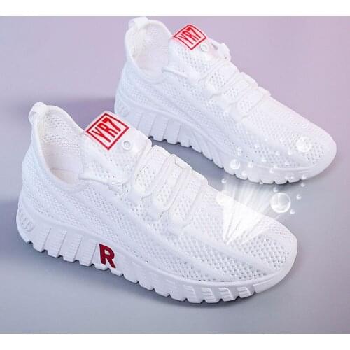 New Women Tennis Shoes Bottom Sneakers Gym Female Sport Walking Breathable Mesh Women Sneakers Lightweight Sports Running Shoes