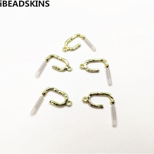 New arrival! 23x12mm 100pcs irregular oval-shape Stud earring for earrings accessories,parts,hand Made Jewelry Earring DIY