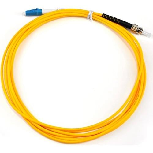 10pcs ST UPC to LC UPC 3m Fiber Patch Cable optical fiber Patch cord 3.0mm PVC G652d , fiber Jumper Simplex FTTH Optic Cable