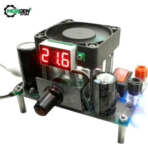 LM338K Digital LED Display Step Down Module Kit Power Supply Buck Module Board DIY Kit for Arduino FOR Raspberry Pi Max 3A 50W