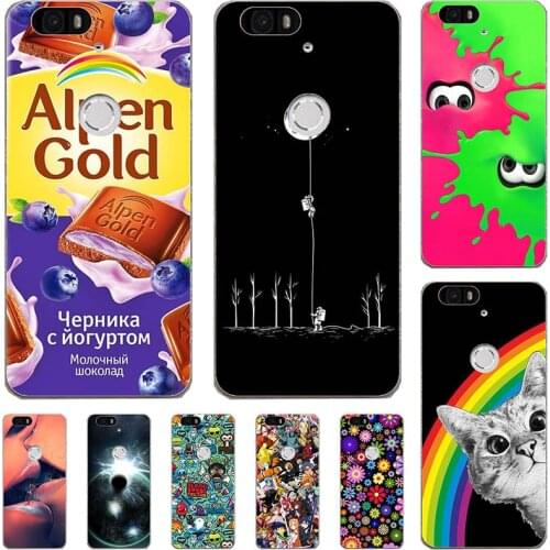 Hot New Style Cover For Huawei Nexus 6P Case High Quality Soft TPU Fashion Painting for Huawei Nexus 6P Case Back Cover Case