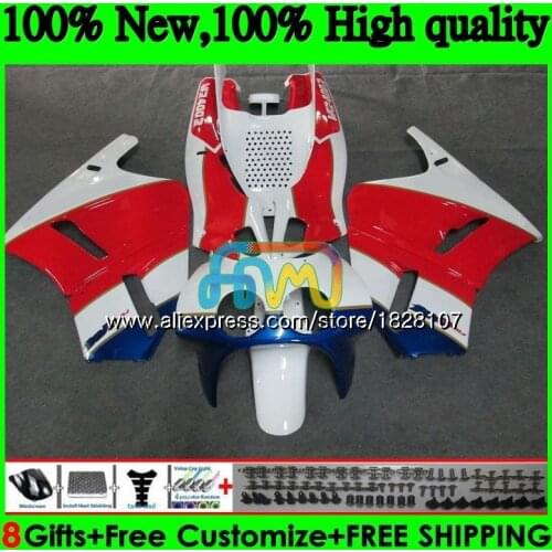 RVF400R NC30 For HONDA VFR400 R V4 VFR400R 91 92 93 94 Blue red sale 88BS.22 RVF VFR 400 R NC35 400R 1991 1992 1993 1994 Fairing