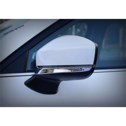 Yimaautotrims Door Mirror Rearview Moulding Strip Stickers Cover Trim Exterior Fit For Mazda CX-5 CX5 2017 2018 2019 2020 ABS