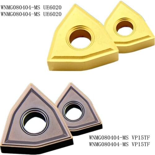 10PCS WNMG080408/WNMG080404-MS VP15TF CNC carbide Turning tools Use MWWNN for turning tool holder boring bar