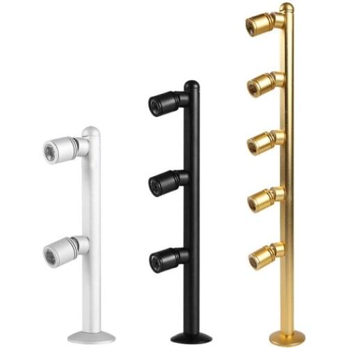 2w 3w 5w Jewelry Counter LED lamps Spotlight Gold Jewelry Watches Glasses Display Cabinet LED Spotlight Ac85-265v