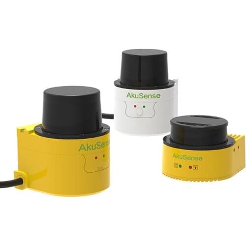 AkuSense TOF sensor Large Objects Detection Radar Sensor 300 Degree Measurement Precise Position Determination 2D LiDAR sensor