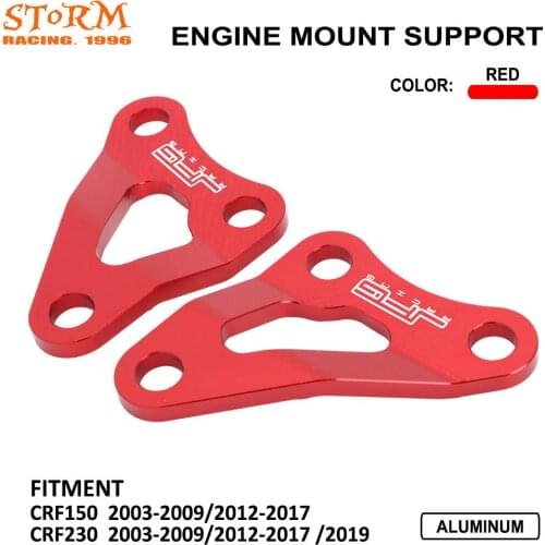 Motorcycle CNC Aluminum Engine Mount Support For Honda CRF150 2003-2009 2012-2017 CRF230 2003-2009 2012-2017 2019 CRF 150 230
