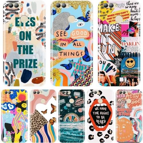 Aesthetic Art Back Cover For Huawei Nova Smart Lite 2017 Soft Silicone Phone Case For Huawei Nova 2i 3 3I 3E 2 Lite Plus 4 4E 5