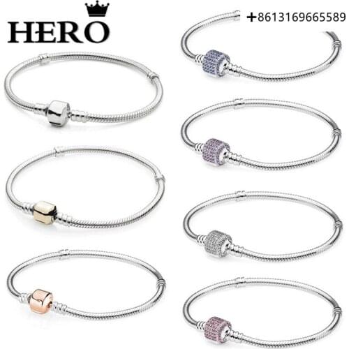 HERO 100% 925 Sterling Silver Original Copy High Quality 1:1 Multi-Style Hand Ring Plated Logo Free Envelope
