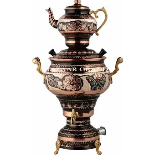 QUALITY TEA SEMAVER ERZİNCAN - IN WHITE COLORS PATTERNED WEDDING GIFTS GREAT PRESENTATIONS WITH YOUR AWESOME DECORFREE SHİPPİN