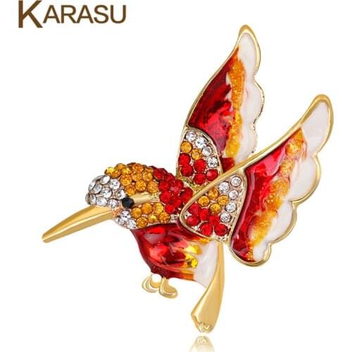 KARASU Brooches