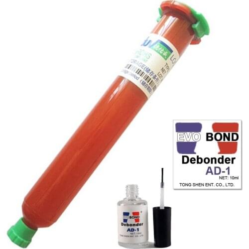 50g TP-2500 UV Glue LOCA + 20g uv remove Liquid Optical Clear Adhesive Fix For Cellphone screen Glass Lens