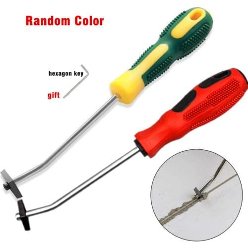 1PC Tungsten Steel Joint Cone Tile Gap Cleaner Drill Bit Ceramic Tile Grout Remover for Floor Wall Seam Cement Cleaning Cones