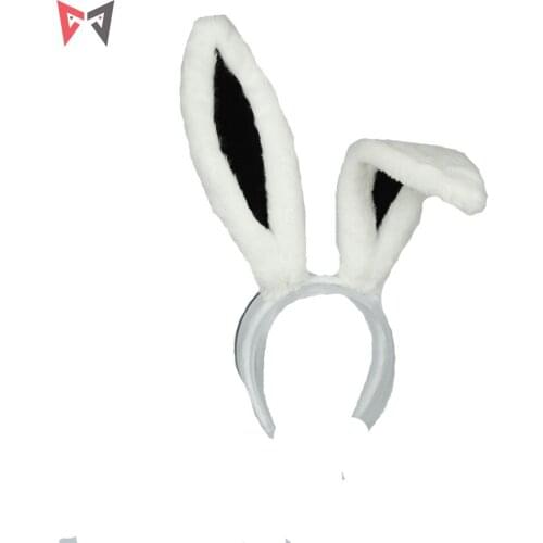 MMGG lolita black and white Rabbit ear hoop cosplay Hand work custom made