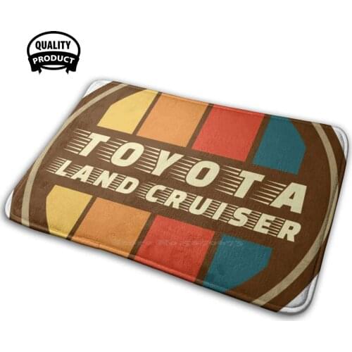Toyota Land Cruiser 3D Soft Non-Slip Mat Rug Carpet Cushion Land Cruiser