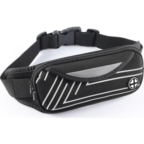 New sports fanny pack Multi function outdoor mens belt bag camouflage waterproof woman banana bag Casual Jogging bum bag