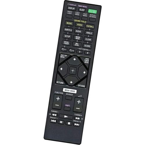 New Remote Control For Sony HCDSHAKE-X1 HCD-SHAKEX7 SHAKE-X1D HCD-SHAKEX10 Home Audio Stereo System