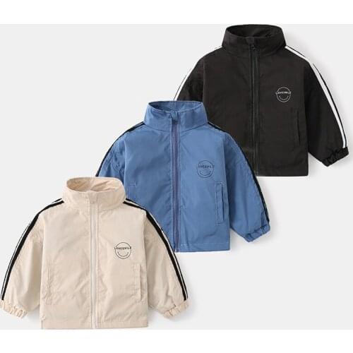 Autumn Waterproof Windbreaker For Boy Baby Trench Coat Kids Polar Fleece Jackets Children Clothing For Girls Thick Outwear 2-6Y