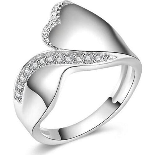 Rainbow Jewel Engagement AAAAA Cubic Zircon Fashion Rings Real 925 sterling silver wedding ring bridal Jewelry for women #141