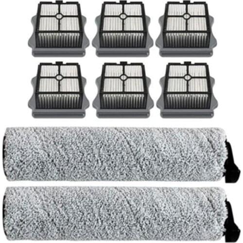 Replacement Brush Roller and Hepa Filters for Tineco IFloor 3/IFloor One S3 Cordless Wet Dry Vacuum Cleaner Parts