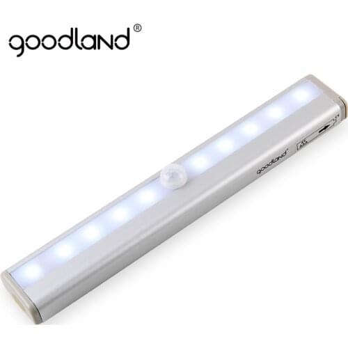 LED Night Light IR Motion Sensor LED Cabinet Light Wireless Wall Lamp 10 leds Light With Motion Sensor For Home Toilet Light