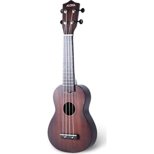 21 Inch Ukulele Mahogany 12 Frets Concert Ukulele Beginner Ukulele for Adults Children UK2147