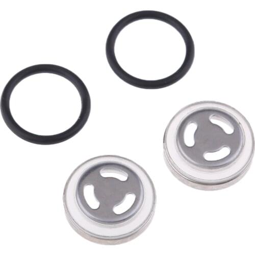 Unviersal Motorcycle Brake Master Cylinder Reservoir Sight Mirror Gasket Replacement - 18mm