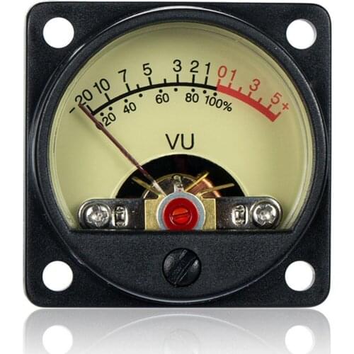 High-precision Panel VU Meter Power Amplifiers Audio DB Level Header With Backlight TR-35