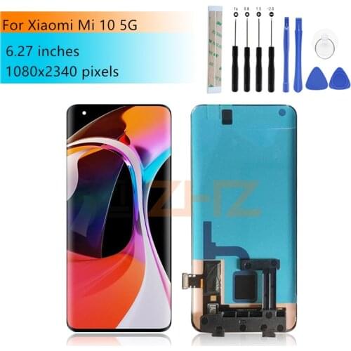 For Xiaomi Mi 10 5G lcd display Touch Screen Digitizer Assembly lcd digitizer for mi 10 5G display replacement repair parts