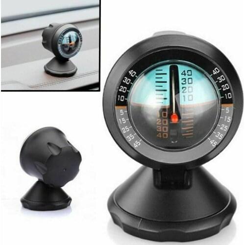 1 pcs Black Adventure Safety Accessories Inclinometer Four Wheel Drive 4X4 4WD Angle Level