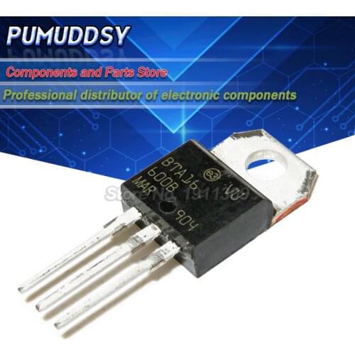 10PCS BTA16-600B BTA16-600 BTA16 Triacs 16 Amp 600 Volt TO-220 new IC