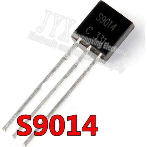 100PCS S9014 TO-92 9014 TO92 new triode transistor