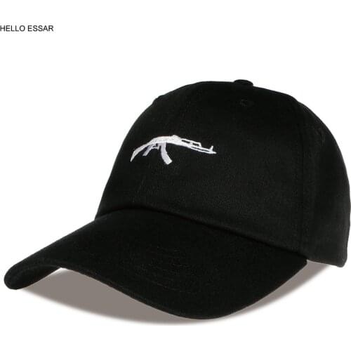 New Men Charm Simple Gun Pattern Baseball Hat Fashion Pure Color Hot Women Best Vintage Travel Baseball Cap CP1056