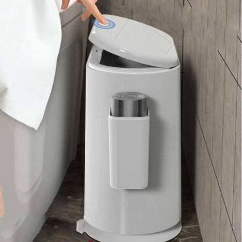 Corner Trash Bin Household Creative Bathroom with Lid Living Room and Kitchen Toilet Basket Nordic Bedroom Upscale