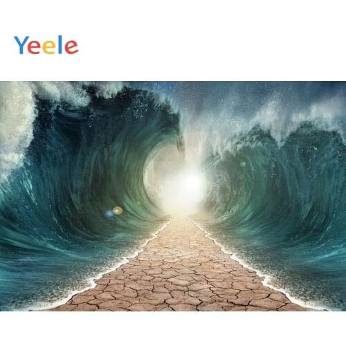 Sea Ocean Wave Backdrop Abstract Fantasy Nature Scene Newborn Baby Portrait Custom Vinyl Photography Background For Photo Studio