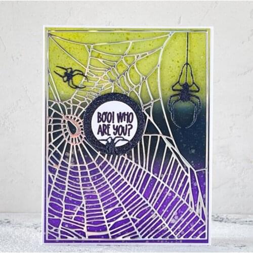 Panalisacraft Halloween spider web Metal Cutting Dies Stencils for DIY Scrapbooking/album Decorative Embossing DIY Paper Cards
