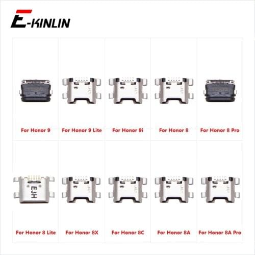 USB Jack Connector Charging Dock Plug Port For HuaWei Honor 8X 8C 8A 8 Pro 9i 9 Lite Micoro Type-C Charge Socket